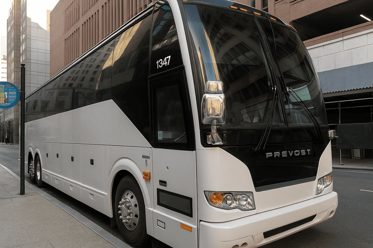 a Rock Hill Coach Bus Service coach bus