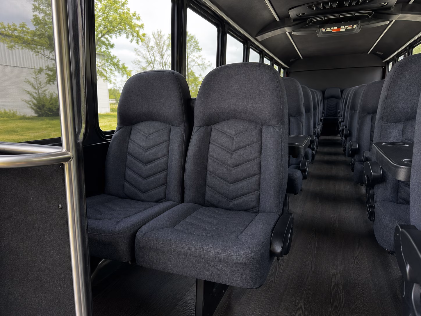 rock hill 15 passenger minibus interior