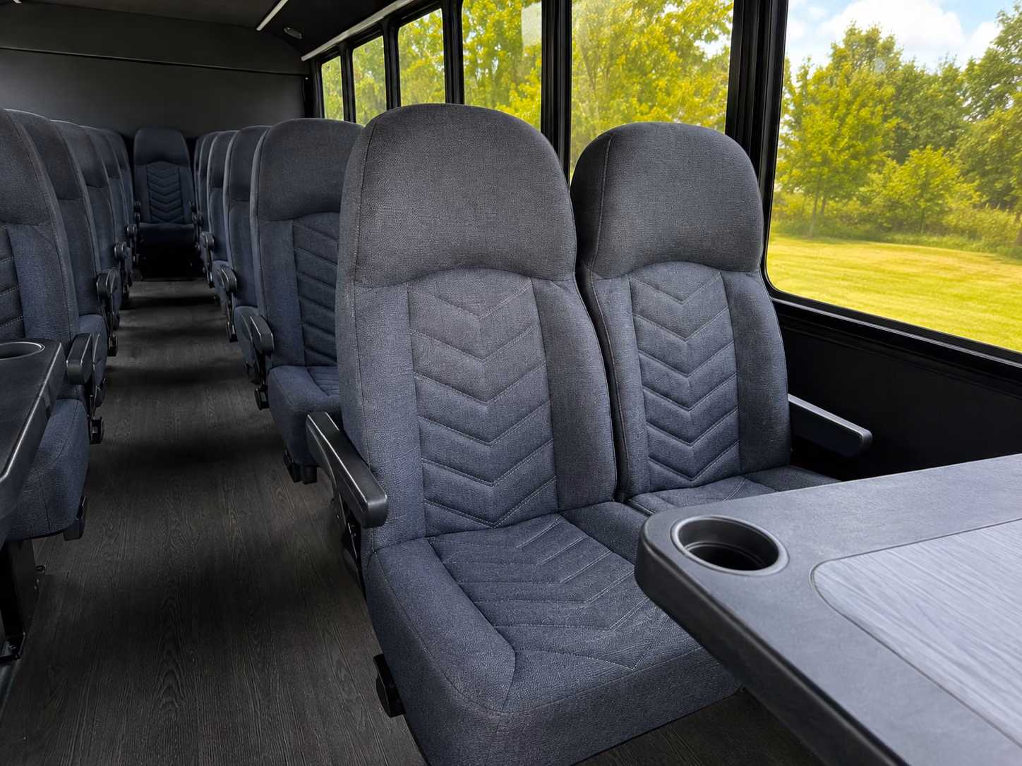 rock hill private event transportation onboard seating