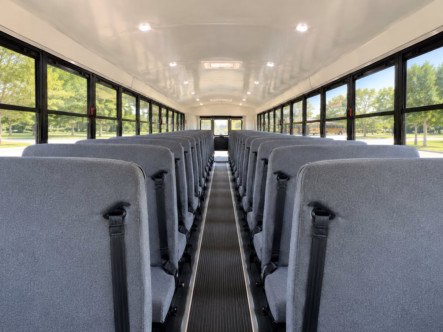 rock hill school bus inside